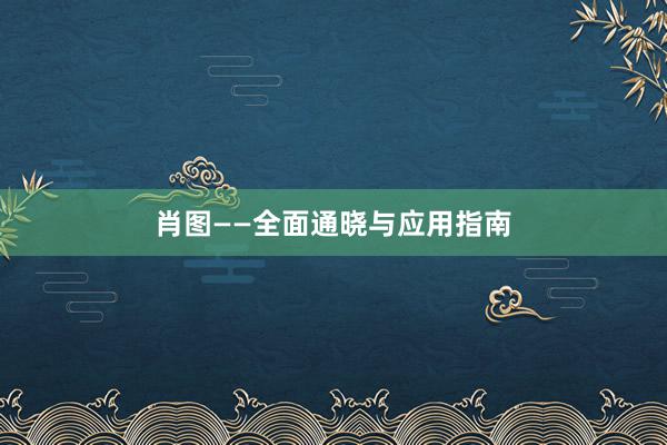 肖图——全面通晓与应用指南